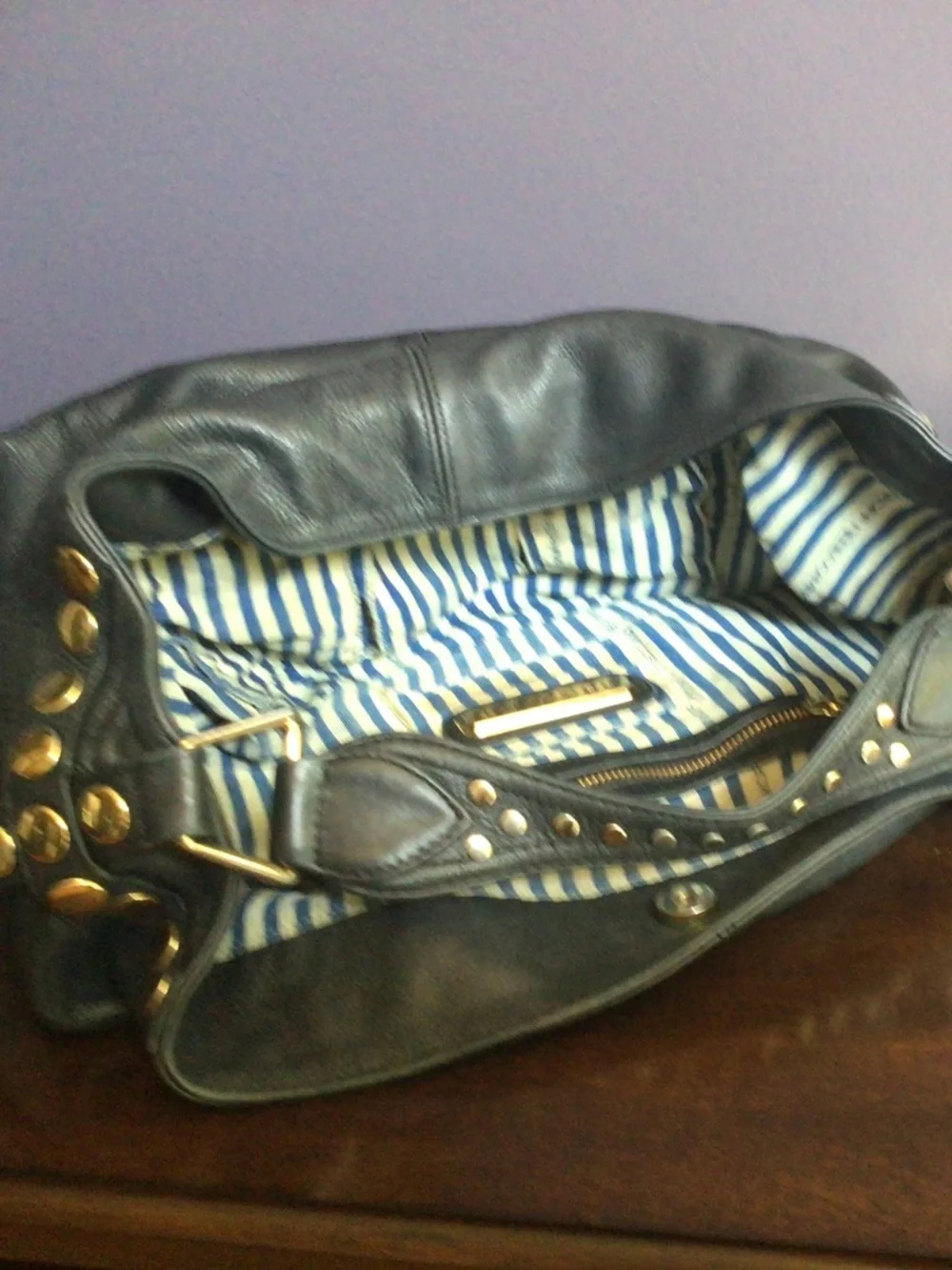 Rebecca Minkoff Leather Studded Hobo